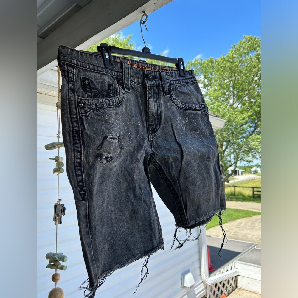 Rock revival Jean shorts